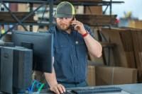 Picture of Carhartt Force Solid Short Sleeve Button-Up Shirt