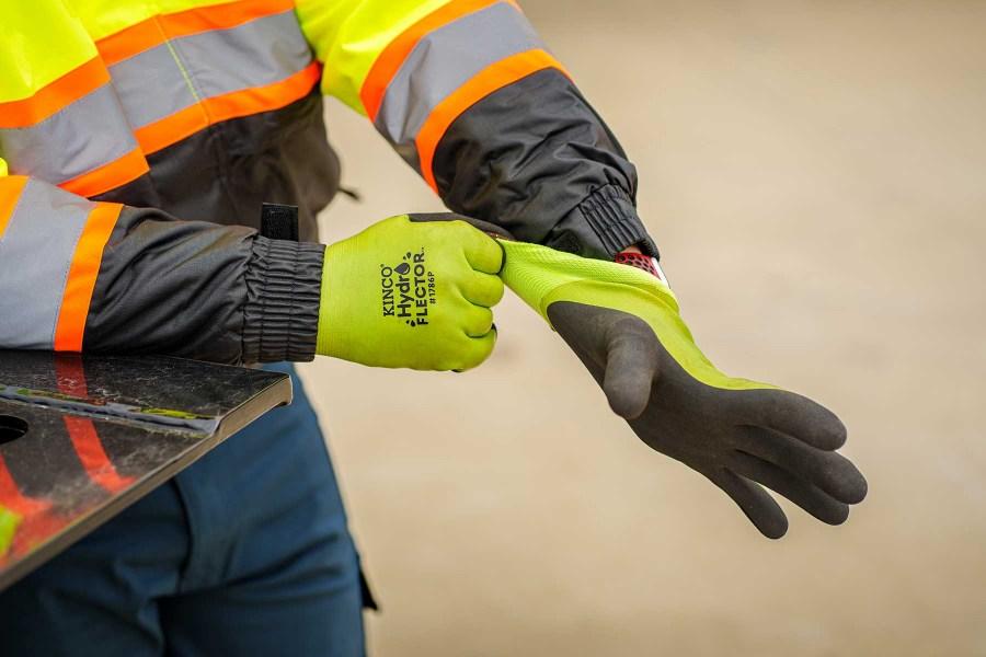 Picture of Kinco HydroFlector Waterproof Double Thermal Shell and Double-Coated Latex Gloves