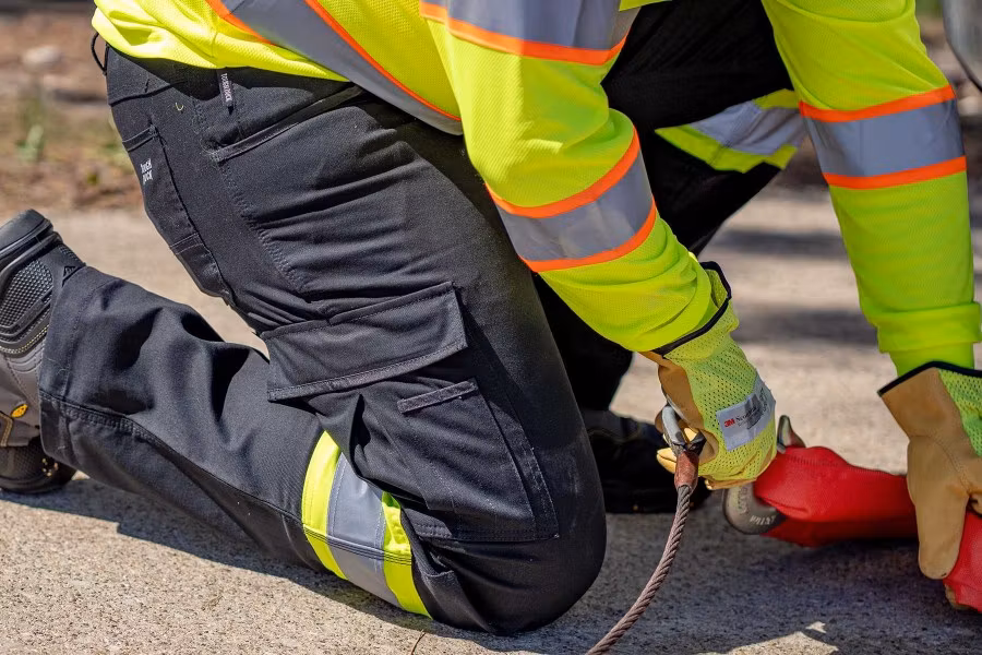 Picture of Tough Duck Safety Flex Twill Cargo Pant