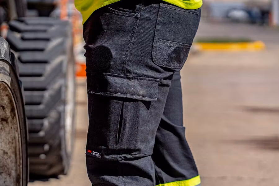Picture of Tough Duck Safety Flex Twill Cargo Pant