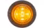Picture of Maxxima Amber 1.25" Round Clearance Marker - Clear Lens