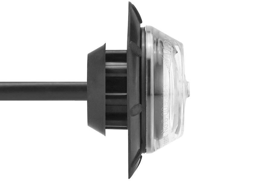 Picture of Maxxima Amber 1.25" Round Clearance Marker - Clear Lens