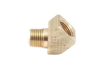 Picture of Velvac 1/4in Brass Pipe Street Elbow 45 Deg