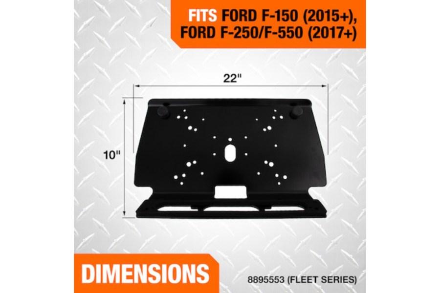 Picture of Buyers Steel Drill Free Light Mount Ford F150 2015-2025 F250-F550 2017-2025