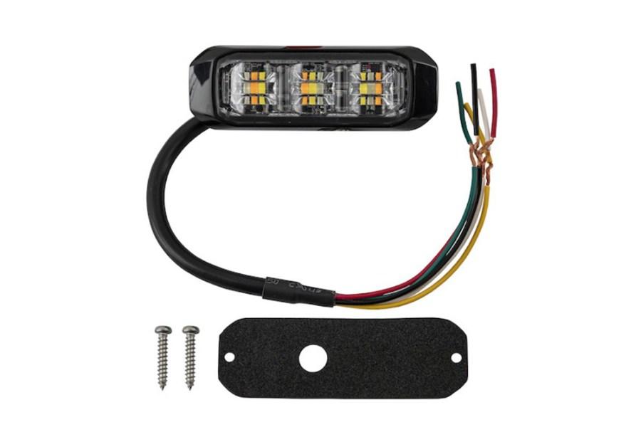Picture of Buyers 3 1/2 Inch Wide Angle Tri Color Led Strobe Lights