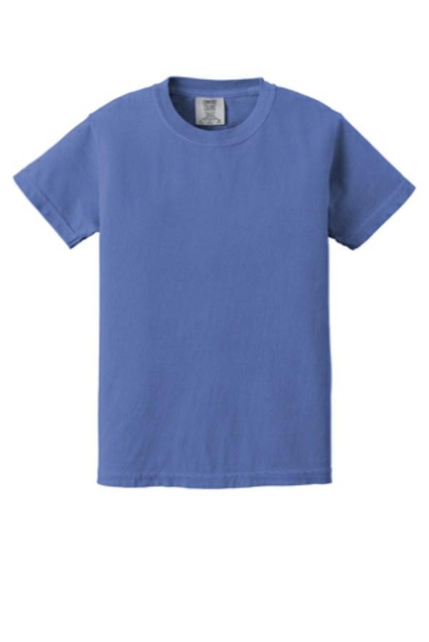 Comfort Colors Youth Heavyweight Ring Spun Tee Close Up Detail