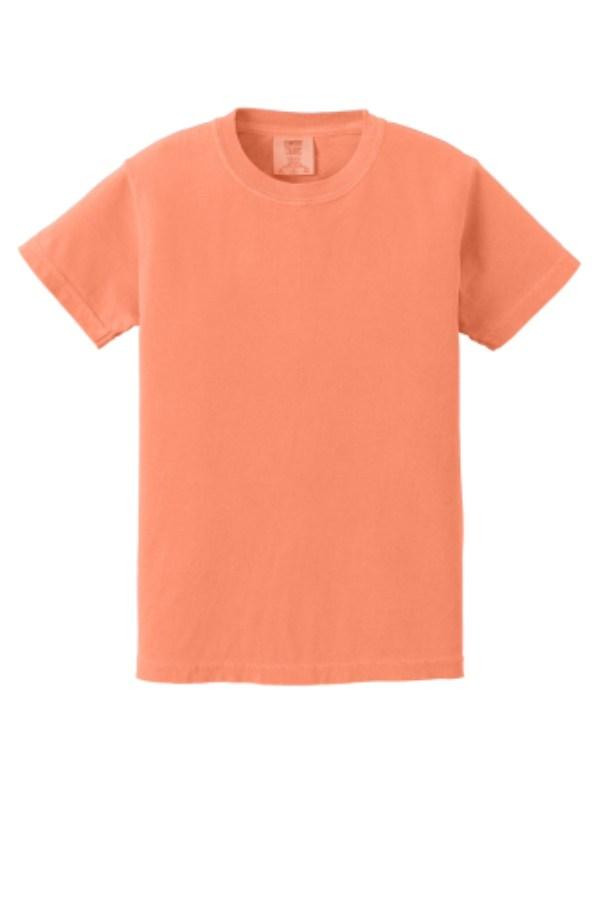 Comfort Colors Youth Heavyweight Ring Spun Tee Close Up Detail