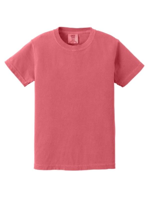 Comfort Colors Youth Heavyweight Ring Spun Tee Feature Close-up