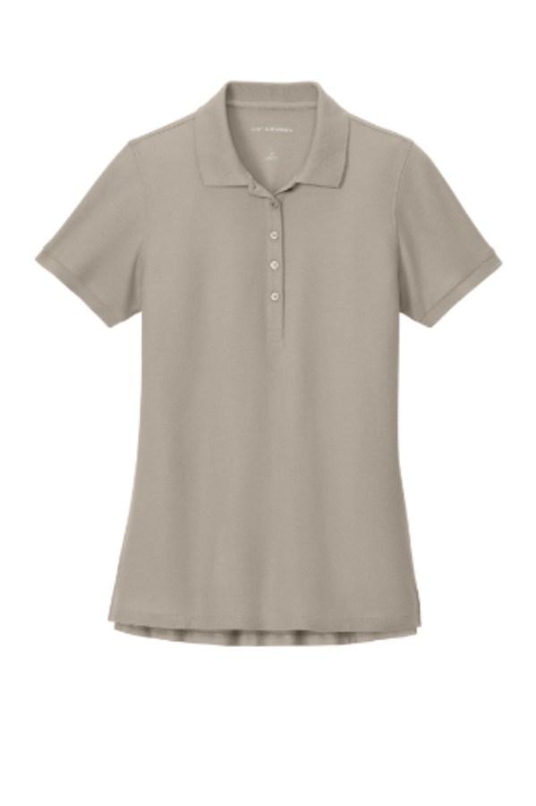 Port Authority Women's Wearever Signature Pique Polo Feature Close-up