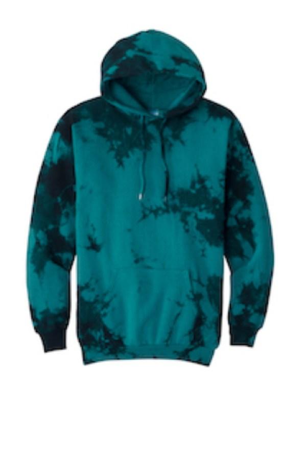 Port & Co Crystal Tie-Dye Pullover Hoodie Additional view