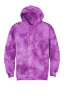 Port & Co Crystal Tie-Dye Pullover Hoodie Additional Angle