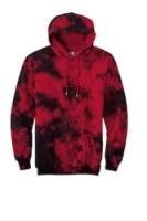 Port & Co Crystal Tie-Dye Pullover Hoodie Perspective View