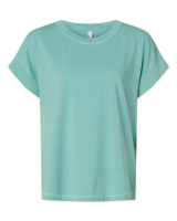 LAT Women's Relaxed Vintage Wash Tee Additional Angle