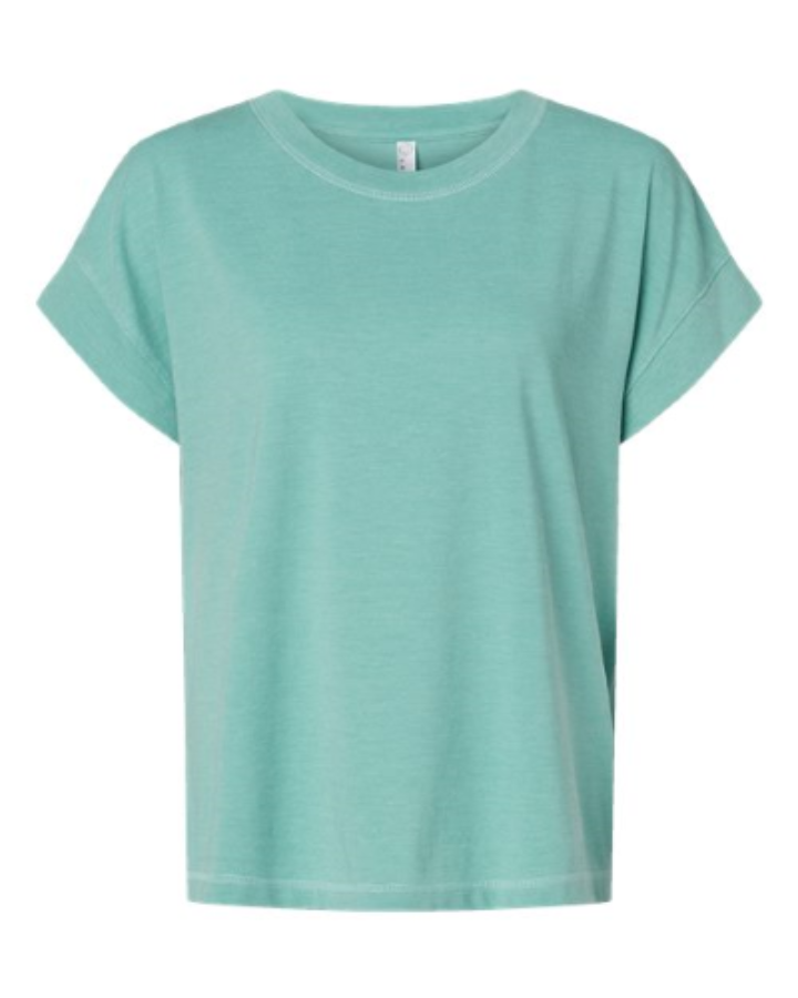 LAT Women's Relaxed Vintage Wash Tee Additional Angle