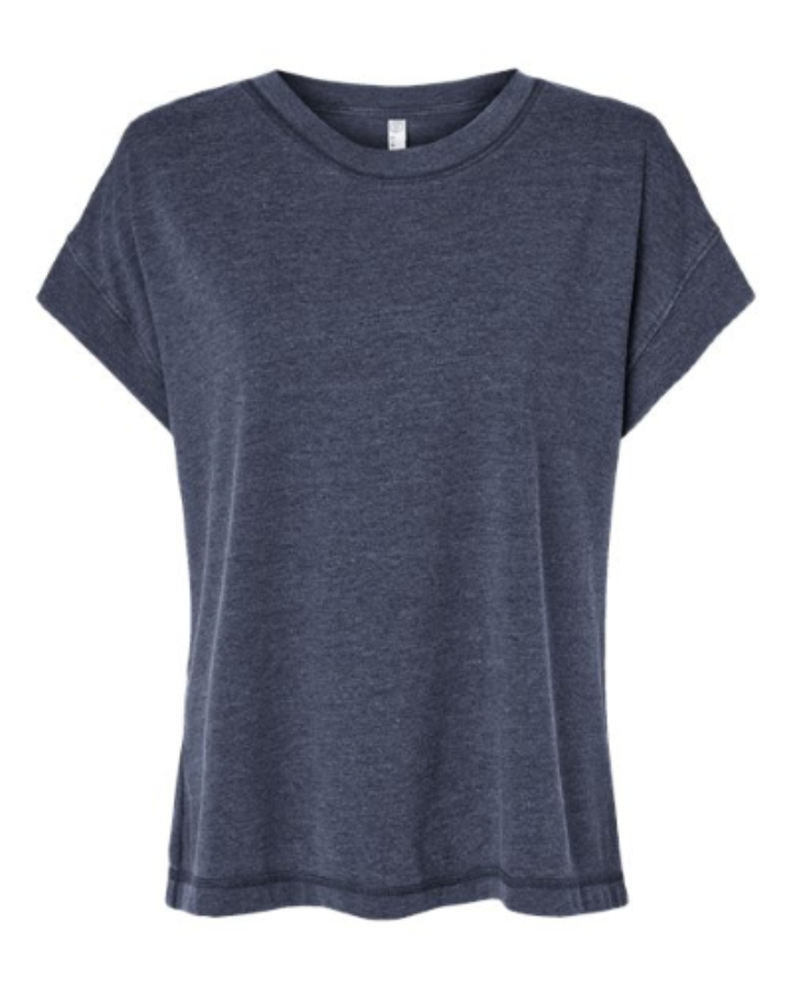 LAT Women's Relaxed Vintage Wash Tee Close Up Detail