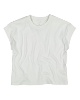 LAT Women's Relaxed Vintage Wash Tee Feature Close-up