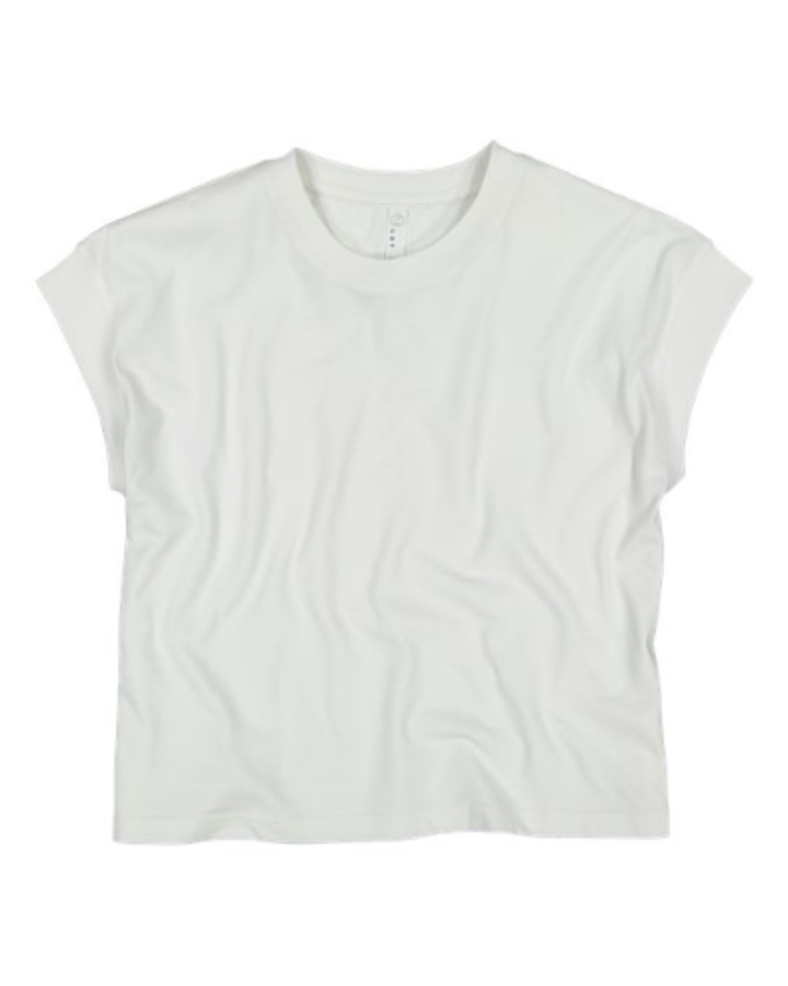 LAT Women's Relaxed Vintage Wash Tee Feature Close-up