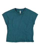 LAT Women's Relaxed Vintage Wash Tee Close Up Detail