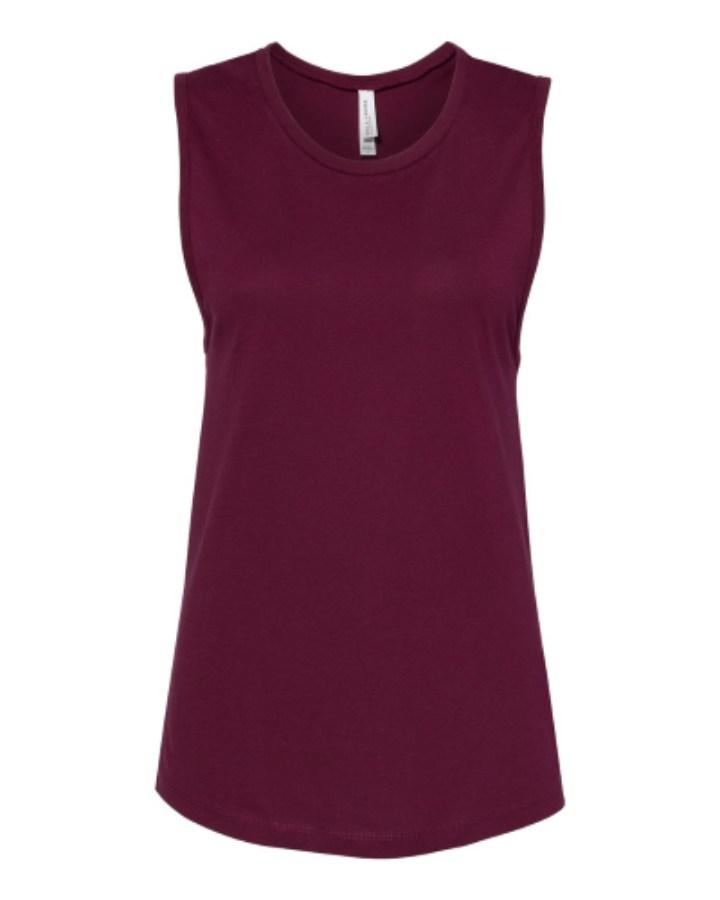 BELLA + CANVAS Women's Jersey Muscle Tank Additional view