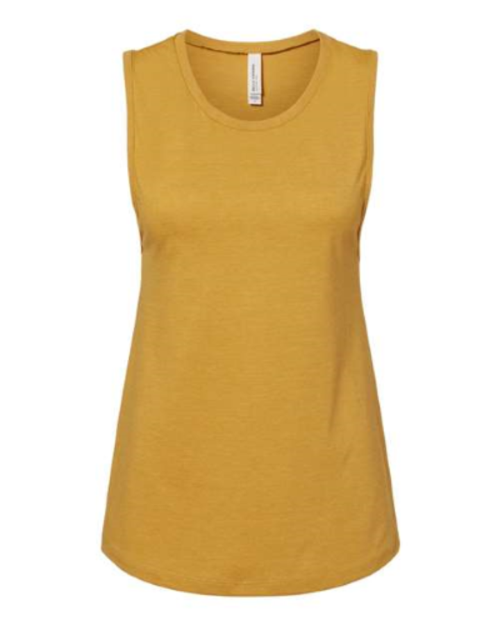 BELLA + CANVAS Women's Jersey Muscle Tank Alternate View