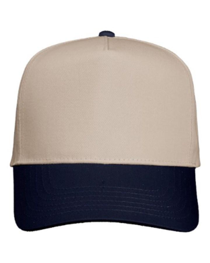 Valucap Five-Panel Twill Cap Feature Close-up