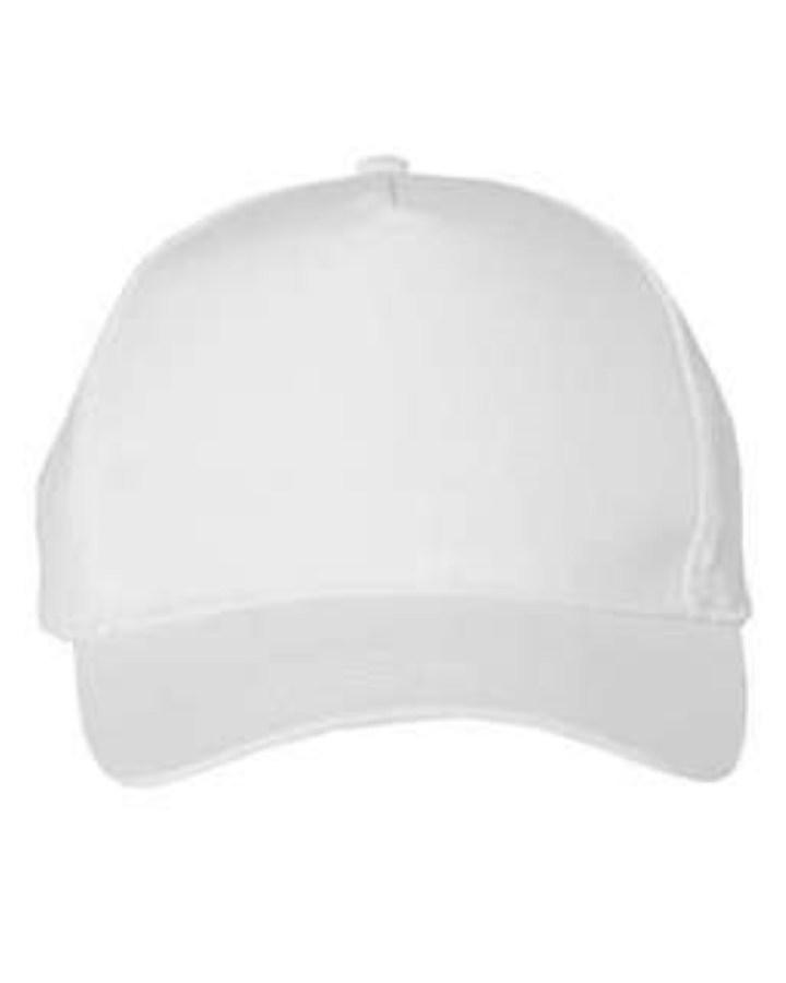 Valucap Five-Panel Twill Cap Close Up Detail