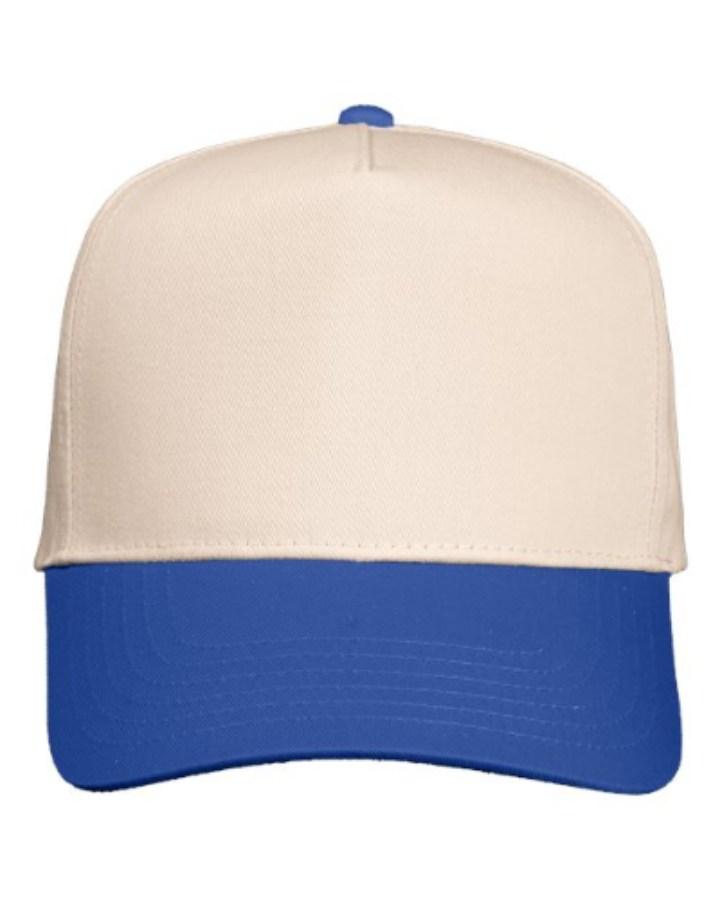 Valucap Five-Panel Twill Cap Close Up Detail