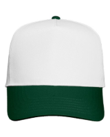 Valucap Five-Panel Twill Cap Close Up Detail