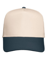 Valucap Five-Panel Twill Cap Feature Close-up