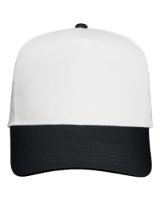 Valucap Five-Panel Twill Cap Close Up Detail
