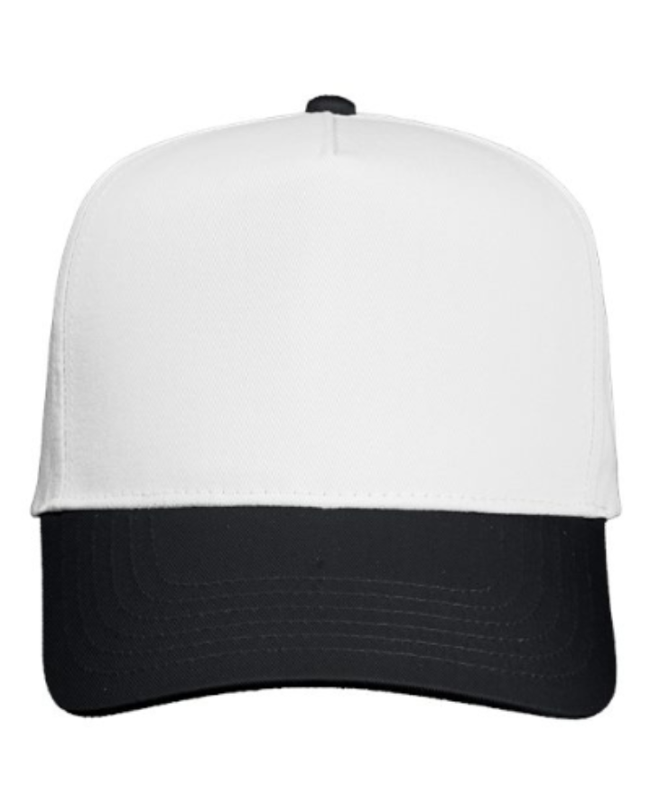 Valucap Five-Panel Twill Cap Close Up Detail