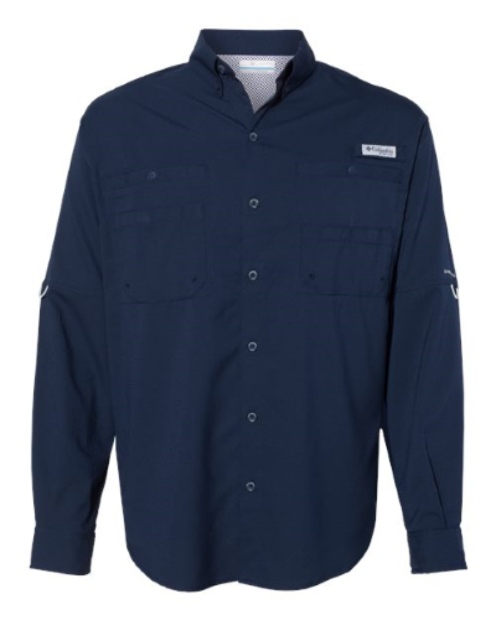 Columbia Men's PFG Tamiami II Shirt Feature Close-up