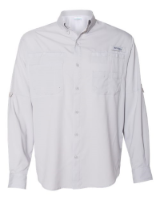 Columbia Men's PFG Tamiami II Shirt Close Up Detail