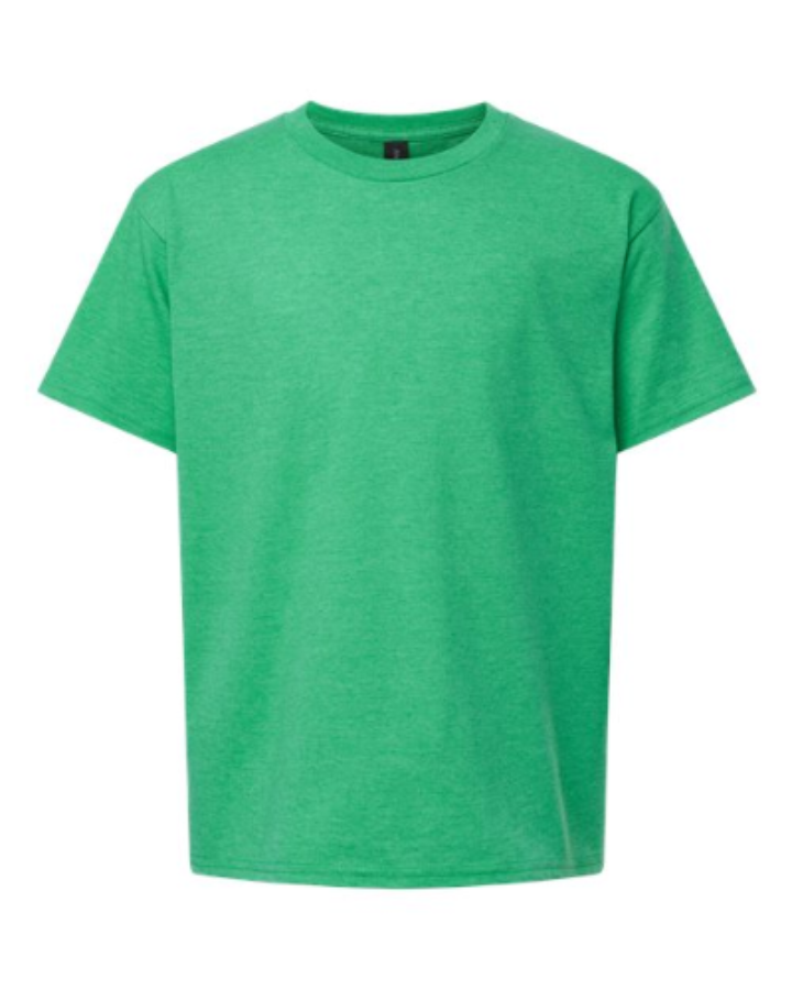 Gildan Youth Light Cotton T-Shirt Perspective View
