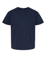 Gildan Youth Light Cotton T-Shirt Close Up Detail