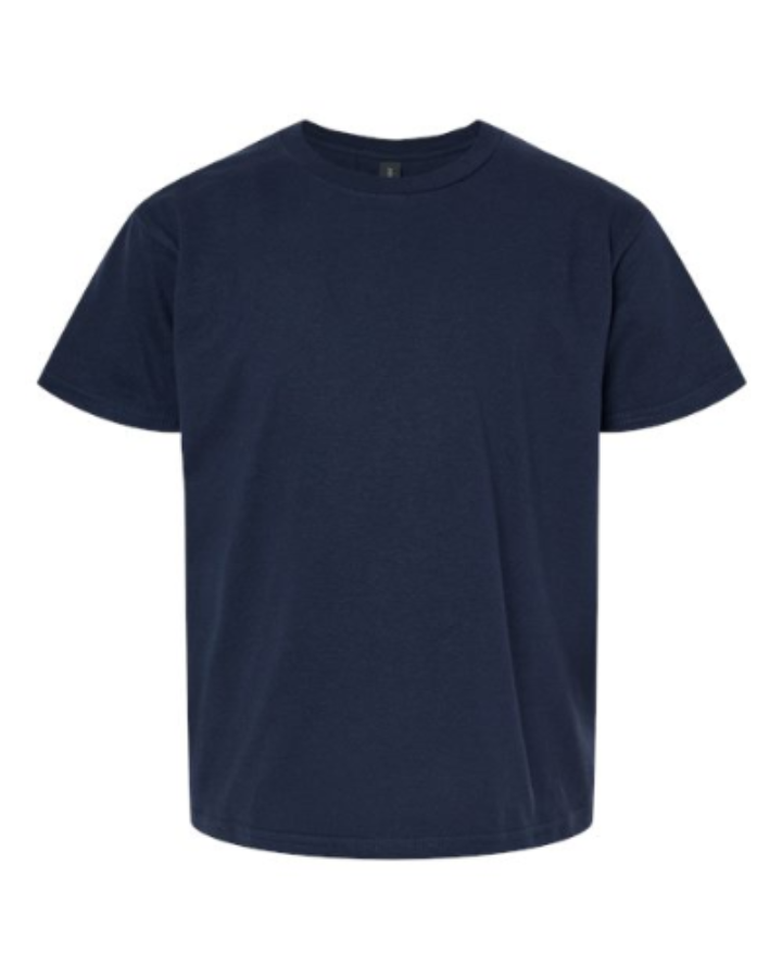 Gildan Youth Light Cotton T-Shirt Close Up Detail