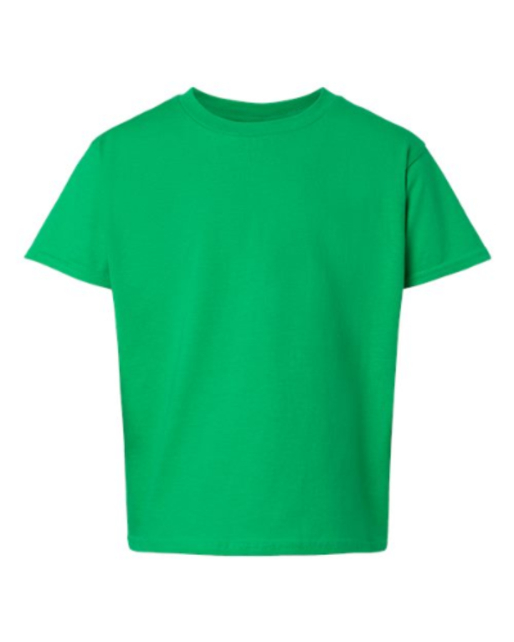 Gildan Youth Light Cotton T-Shirt Feature Close-up