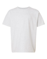 Gildan Youth Light Cotton T-Shirt Close Up Detail
