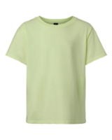 Gildan Youth Light Cotton T-Shirt Feature Close-up
