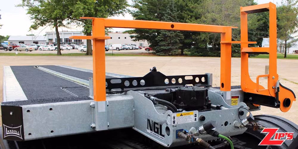 2026 Landoll 344 Galvanized Traveling Axle Container Trailer, 23463 Alternate View