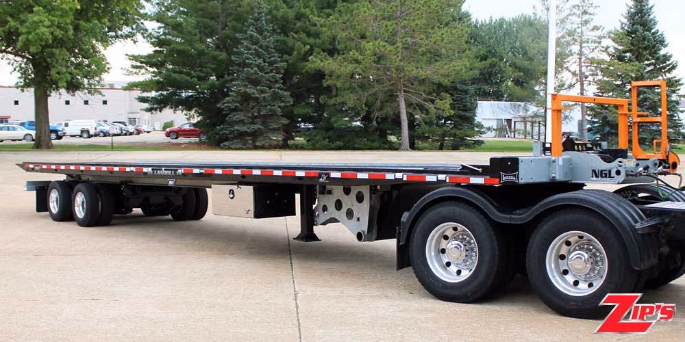 2026 Landoll 344 Galvanized Traveling Axle Container Trailer, 23463 Feature Close-up