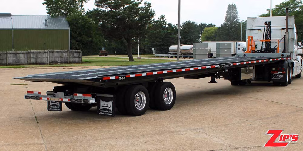 2026 Landoll 344 Galvanized Traveling Axle Container Trailer, 23463 Alternate View