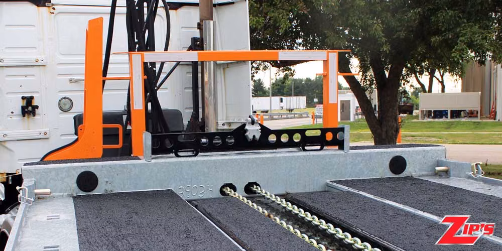 2026 Landoll 344 Galvanized Traveling Axle Container Trailer, 23463 Perspective View