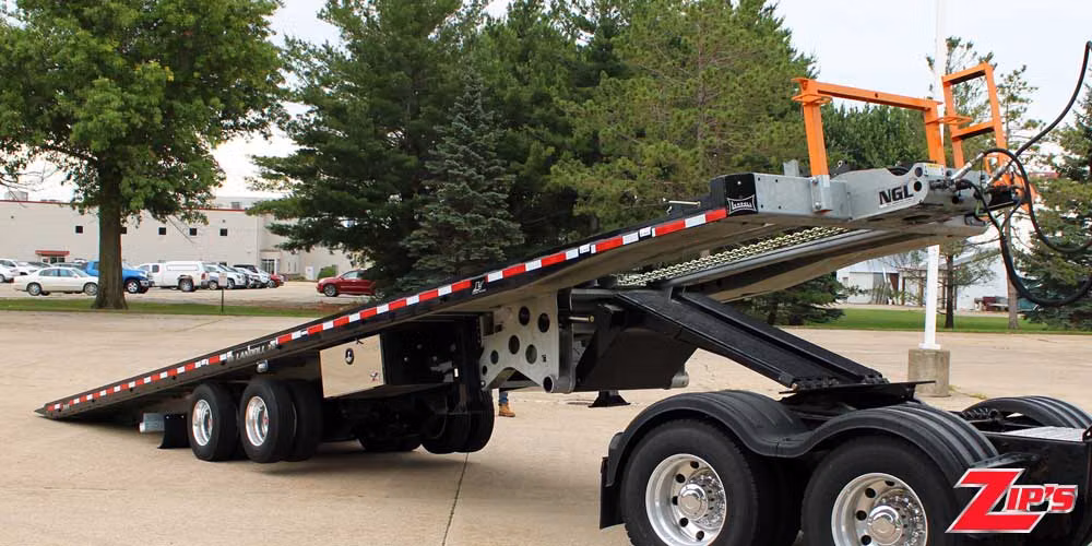 2026 Landoll 344 Galvanized Traveling Axle Container Trailer, 23463 Feature Close-up