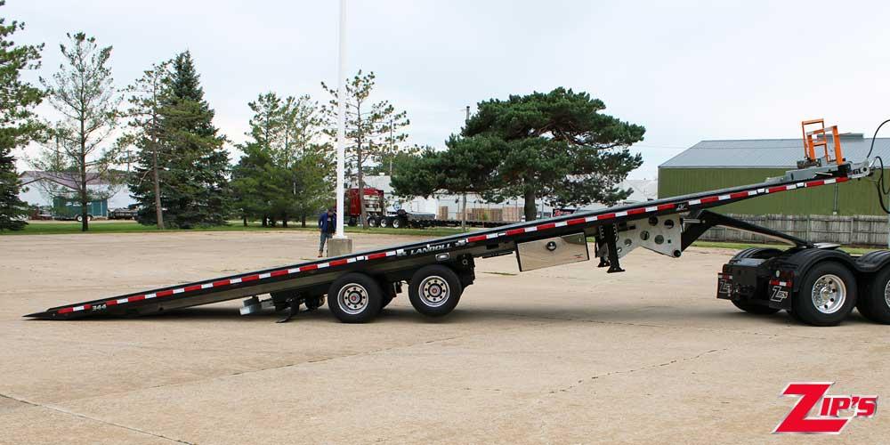 2026 Landoll 344 Galvanized Traveling Axle Container Trailer, 23463 Perspective View