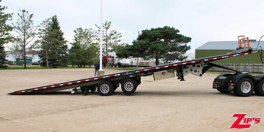 2026 Landoll 344 Galvanized Traveling Axle Container Trailer, 23463 Perspective View