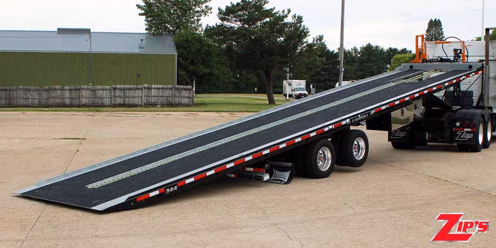2026 Landoll 344 Galvanized Traveling Axle Container Trailer, 23463 Alternate View