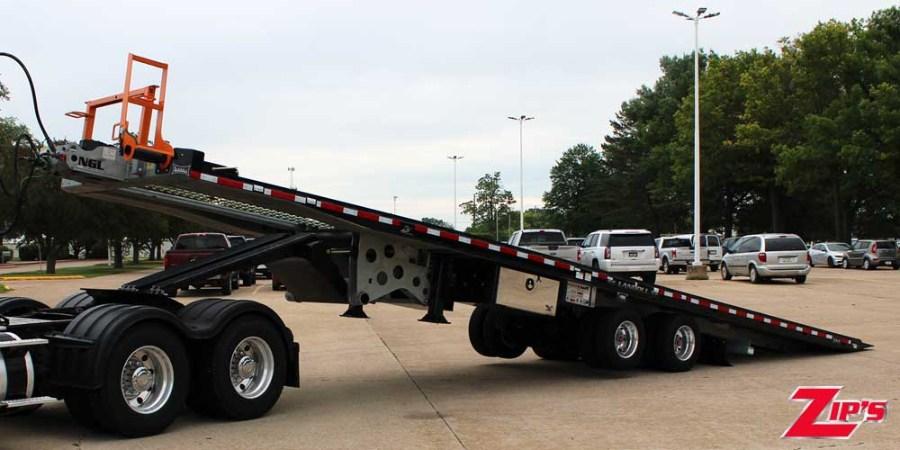 2026 Landoll 344 Galvanized Traveling Axle Container Trailer, 23463 Perspective View