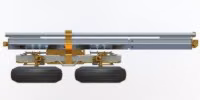 Collins JerrDan Auto Locking Dolly Mount 5.00 / 5.70 – Zinc-Plated Additional view