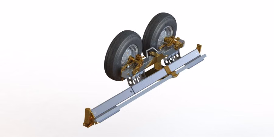 Collins JerrDan Auto Locking Dolly Mount 5.00 / 5.70 – Zinc-Plated Alternate View